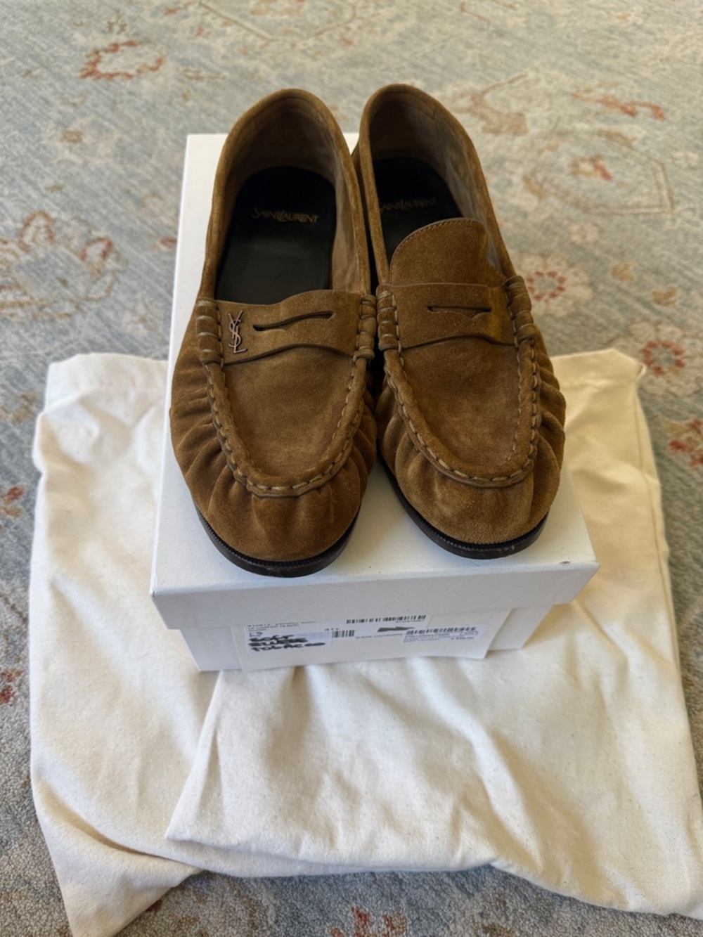 Saint Laurent Suede Le Loafers - Picture 11 of 11
